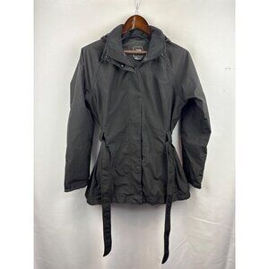 Women’s The North Face Large Black Raincoat